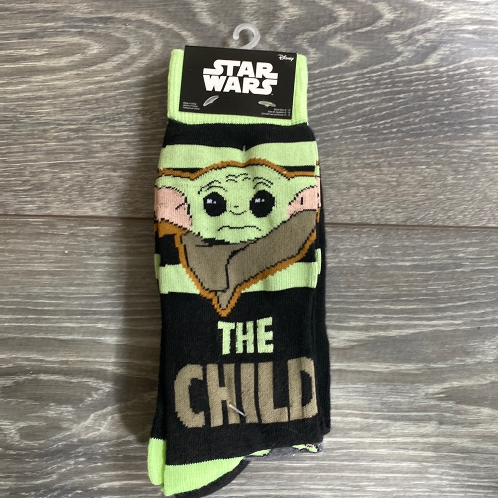 2 Pair Star Wars Socks